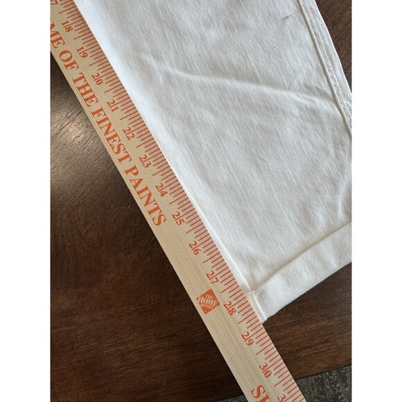 Judy Blue JB88812 Plus White Cuffed Jogger Jeans High Rise Drawstring Size 16W - Picture 6 of 9